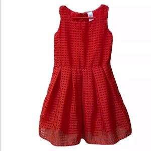 2/$10 Red holiday Christmas dress size 6 dressy girls holiday